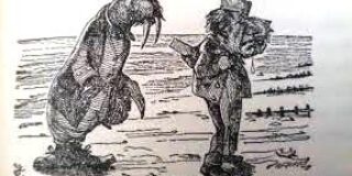 Lewis Carroll: Η Αλίκη στην χώρα των θαυμάτων (αποσπ: Ο Μαραγκός κι η Φώκια). Μτφρ.: Παυλίνα Παμπούδη